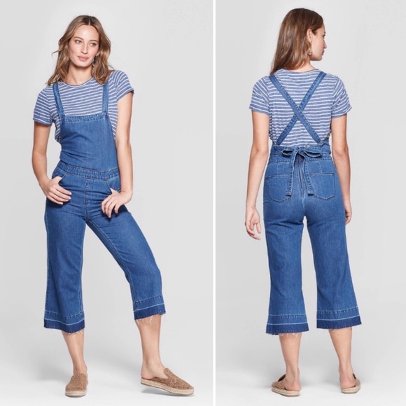 tie back overalls